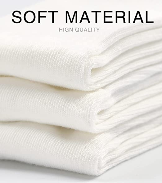 Womens Crew Socks Size 6-9 LightWeight Thin Casual Calf Socks (3 Pairs)